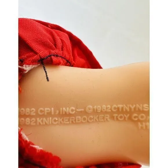 Vintage 1982 Knickerbocker Anne Character‎ Girl Doll in Outfit 5.75" See Photos - Picture 6 of 8